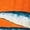 Orange, variant on Linen Pants For Women, Vintage Art Printed Wide Leg Trousers, Casual Loose Daily Bottoms With Unique Pockets