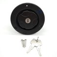 thumbnail image 1 of RV Fresh Water Locking Cap Spring and Seal Ring Design with Inlet Gravity Fresh Water Filling Hatch for Camping Trailer Gravity RV (Black), 1 of 5