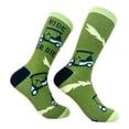 thumbnail image 1 of Men's Ride Or Die Socks Funny Golf Cart Golfing Lovers Footwear, 1 of 4