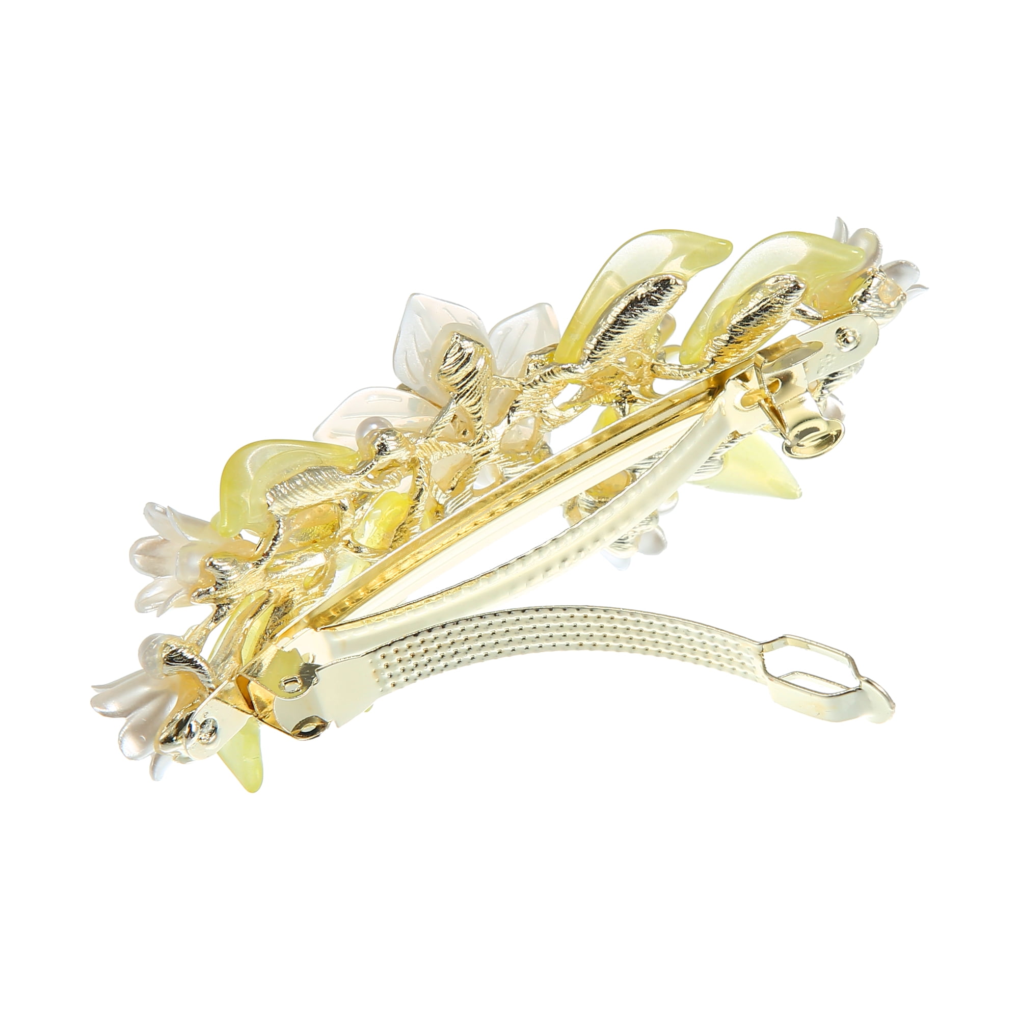 Unique Bargains Hair Barrettes Hair Accessories for Women Rhinestones Hair Pin