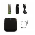 thumbnail image 1 of Headworn Microphone Loudspeaker Voice Amplifier Recorder Mic Speaker Audio Mini Wired Mike Sound Battery Kit Headset ,No Screeching Distortion, 1 of 7
