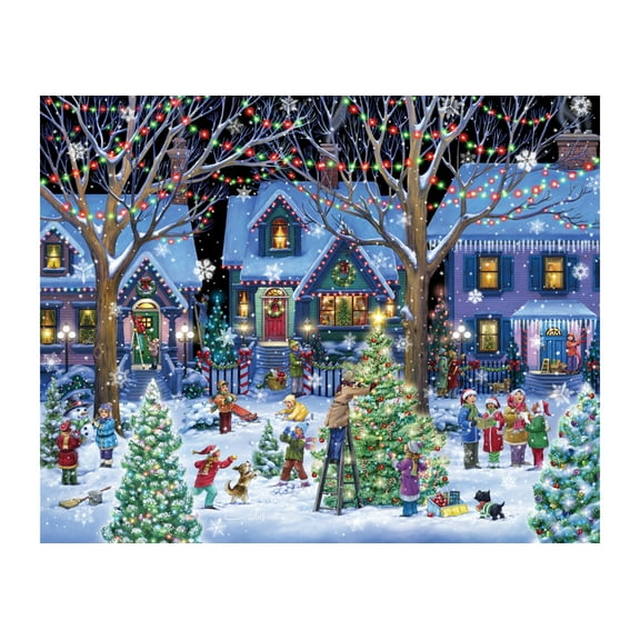 Vermont Christmas Company 1000-Piece Christmas Cheer Jigsaw Puzzle