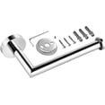thumbnail image 5 of HITSLAM Toilet Paper Holder Wall Mount,Chrome Toilet Paper Roll Holder for Bathroom, 5 of 10