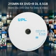 thumbnail image 3 of yeacher 8X Speed 8.5GB DVD+R DL Blank Discs, Orange, 50-Pack, High Stability, Low Defect Rate, 12cm Diameter, 17g Each, Bulk Storage Solution, 3 of 3