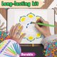 thumbnail image 3 of Kit de 74 herramientas para pintar mandalas CHEPIHG con plantillas pincel y bolsa, 3 of 5