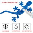 thumbnail image 3 of 5 uds Gecko tiras reflectantes pegatinas para coche visibilidad nocturna de alta intensidad calcomanía reflectante advertencia de seguridad grado diamante autoadhesivo Universal Fo, 3 of 5