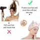 thumbnail image 5 of serviettes Cheveux, Lot De 2 Serviettes Cheveux Schantes, Serviettes Cheveux Bandana En Microfibre Super Absorbantes Avec Bouton, Cheveux Scha, 5 of 5