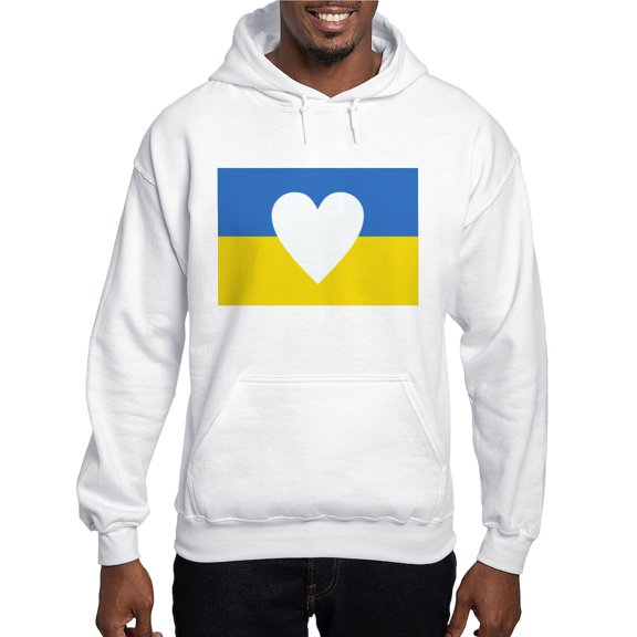 CafePress - Ukraine Heart Sweatshirt - Pullover Hoodie, Hooded Sweatshirt