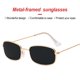 thumbnail image 2 of Sun Glass Creative Practice Retro Unisex Spectacles Outdoor Novel estilo Ligero Ligero Suministro para adultos Mujeres Mujeres Tipo5 Inevent AP009107-05B, 2 of 6