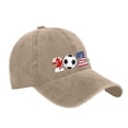 thumbnail image 4 of 2026 Soccer Hat North America World Football Fan BaseballHat USA Canada Mexico Fan Hat, 4 of 6