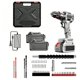 thumbnail image 1 of Destornillador eléctrico,Destornillador eléctrico inalámbrico con mango ergonómico,Destornillador recargable USB,Juego de destornilladores eléctricos portátiles para, 1 of 8