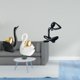 thumbnail image 2 of Figuras de cisne pensador, adorno de mesa moderno, artesanía, estatua decorativa, colección para estantería, escritorio, entrada, regalo de cumpleaños, 2 of 8