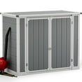 thumbnail image 6 of Dextrus 35 Cu ft Resin Storage Shed Without Shelf, 2.5’Dx4.7’Wx3.6’H All Weather Furniture for Patio, 6 of 6