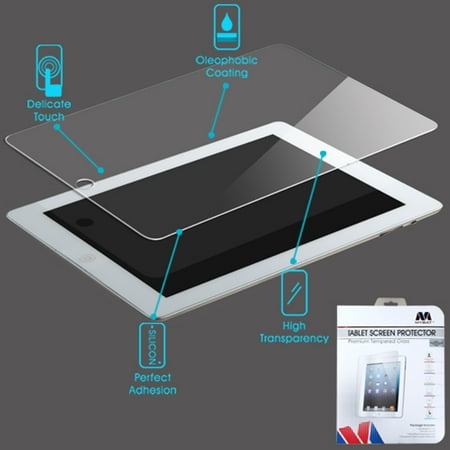 Insten Tempered Glass Anti-Spy LCD Screen Protector Guard Shield Film For Apple iPad 2 3 4