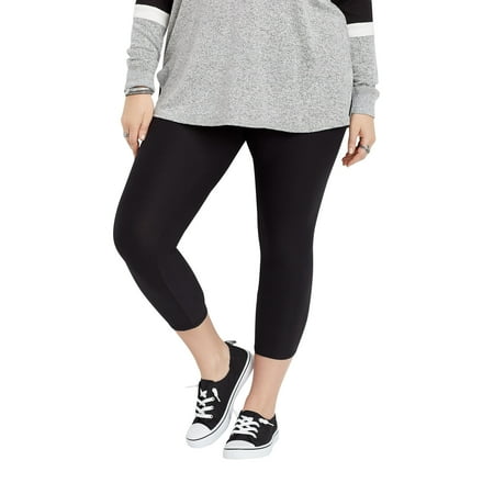 Soft Crop - Maurices Women’s Black Crop Legging - Plus Size Ultra Soft High Rise