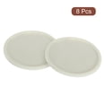 thumbnail image 3 of Drink Coasters, 8pack - Silicone Coasters for Drinks, Fun Fluorescent Coasters for Bar Club Parties (Gray), 3 of 5
