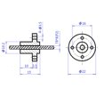 thumbnail image 4 of Amdohai 15pcs/set 400mm Optical Guide Bearing Housings Linear Rail Shaft Support Screws Set, 4 of 7