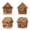 E-Multicolor, variant on 3D Christmas House Diamond Paintings Kits for Adults, Diamond Art Kits Crafts for Adults, Christmas Village House Pearl Diamond Art for Handmade, Xmas Tree, Crafts
