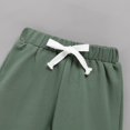 thumbnail image 2 of HCNTES Baby Boys Clothes Fashion Hoodie Outfits Hooded Tops Sweatpant Kids Toddler Boys Pant Clothing Sets baby boy (Green,3-6 Months), 2 of 9