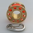 thumbnail image 4 of Plongée Sous-Marine Dive Compact Finger Spool Reel 98ft - Outil de Plongée Or, 4 of 10
