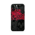 thumbnail image 1 of DARK ROSE (SLIM) Goth Skull Design - Cool Case for Men - Skulls Art Cover - Slim and Flexible (iPhone12ProMax), 1 of 5