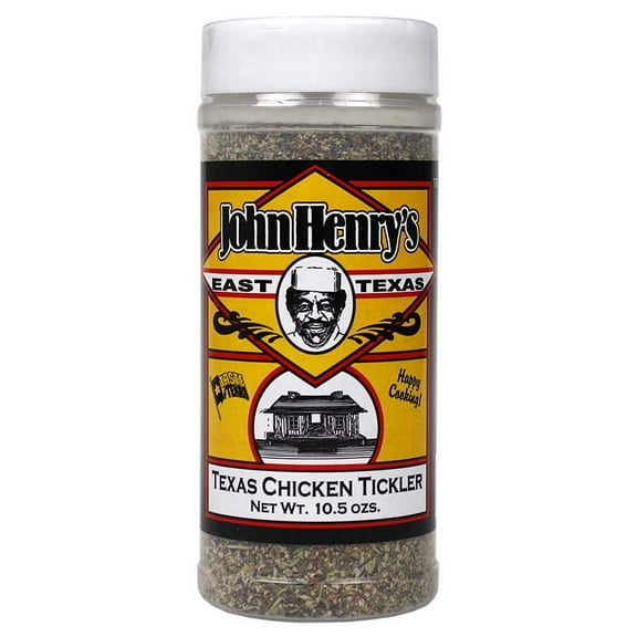 John Henry's Store Texas Chicken Tickler Rub Seasoning 10.5 Oz Bottle 55295