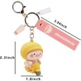 thumbnail image 2 of Cute Kawaii Pig Keychain Accessories, Cartoon Anime Keyring Car Keys Purse Bag Charm Decoration Gift for Girl Women, 2 of 4
