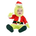 thumbnail image 1 of Infant The Grinch Santa Costume, 1 of 3