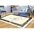 thumbnail image 2 of Gold Marble Rug, Trendy Rugs, Black and Gold Rug, Marble Rug, Luxury Rug, Gift For The Home, Runner Rug, Anti-Slip Carpet, Modern Rug, 5.9'x9.2' - 180x280 cm, 2 of 4