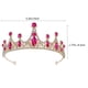 thumbnail image 2 of Diadema de fiesta con corona de diamantes de imitación, tocado de fiesta para niña pequeña, 2 of 5