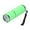 Green, variant on Yucurem 9LED Mini Flashlight Camping Light Waterproof Aluminum Alloy Torches Portable Lighting Tools (Yellow)
