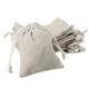 thumbnail image 5 of Uxcell 8pcs Bolsas de Almacenamiento de Algodón Bolsa de Cuerda, Beige, 5 of 7