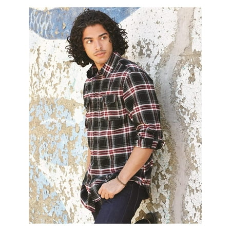 Burnside Wovens - Fall Yarn-Dyed Long Sleeve Flannel (Best Mens Fall Clothes)