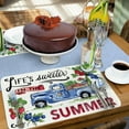 thumbnail image 7 of CounterArt "Sweet Summer" 4-Pack Reversible Tabletop Placemats, 7 of 7