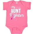 thumbnail image 3 of Inktastic Breast Cancer Awareness My Aunt is a Fighter Boys or Girls Baby Bodysuit, 3 of 5