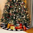 thumbnail image 4 of Bwiyojiz Home Decor Christmas Decorations Decoration Tree Skirt Classic Elementals Bottom Apron Gift, Gifts for Sister, Black, 4 of 6