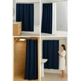 thumbnail image 7 of 1 Heavy Duty Navy Blue Magnetized Shower Curtain Liner Vinyl Waterproof 70"X72", 7 of 7