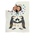 thumbnail image 4 of Cheapark Personalized Photo Blanket For Couples Thick Winter Warm Blanket Custom Picture Name Rectangular Valentines Day Anniversary Gift, 4 of 8