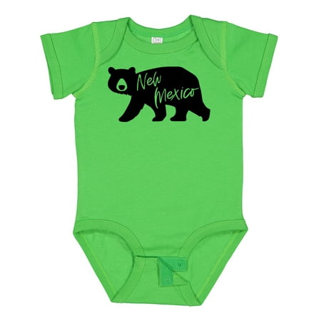 

Inktastic New Mexico Black Bear Silhouette Gift Baby Boy or Baby Girl Bodysuit