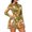 Rainbow Floral, variant on KUIFORTI Rainbow Floral Womens Long Sleeve Tennis Dress Quick Dry Athletic Skort with Shorts for Golf Courses Workout Sports Pickleball Going Out Party Date Night Clothes