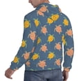 thumbnail image 6 of Lsque Cute Turtle Pattern Casual Men's Hoodie,Hooded Sweatshirt with Kangaroo Pocket,Pullover Hoodie-Small, 6 of 7