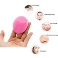 thumbnail image 5 of Face Scrubber,Soft Silicone Facial Cleansing Brush Wash Sponge Massage Pore Blackhead Removing Exfoliating Scrub for Sensitive Greasy Dry and All Kinds of Skin (Random sent), 5 of 9