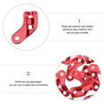 thumbnail image 5 of OFFIGAM Aluminum Alloy Tent Rope Fasteners for Camping Use Assorted Color 18Pcs, 5 of 6