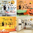 thumbnail image 2 of Pegatinas Removibles Para Pared De Feliz Halloween, Decoración Artística De Ventana, Vinilo, Murciélagos De Bruja, Calcomanías De Calabaza Para Decoración Del Hogar, Interior Y Exterior, 2 of 5
