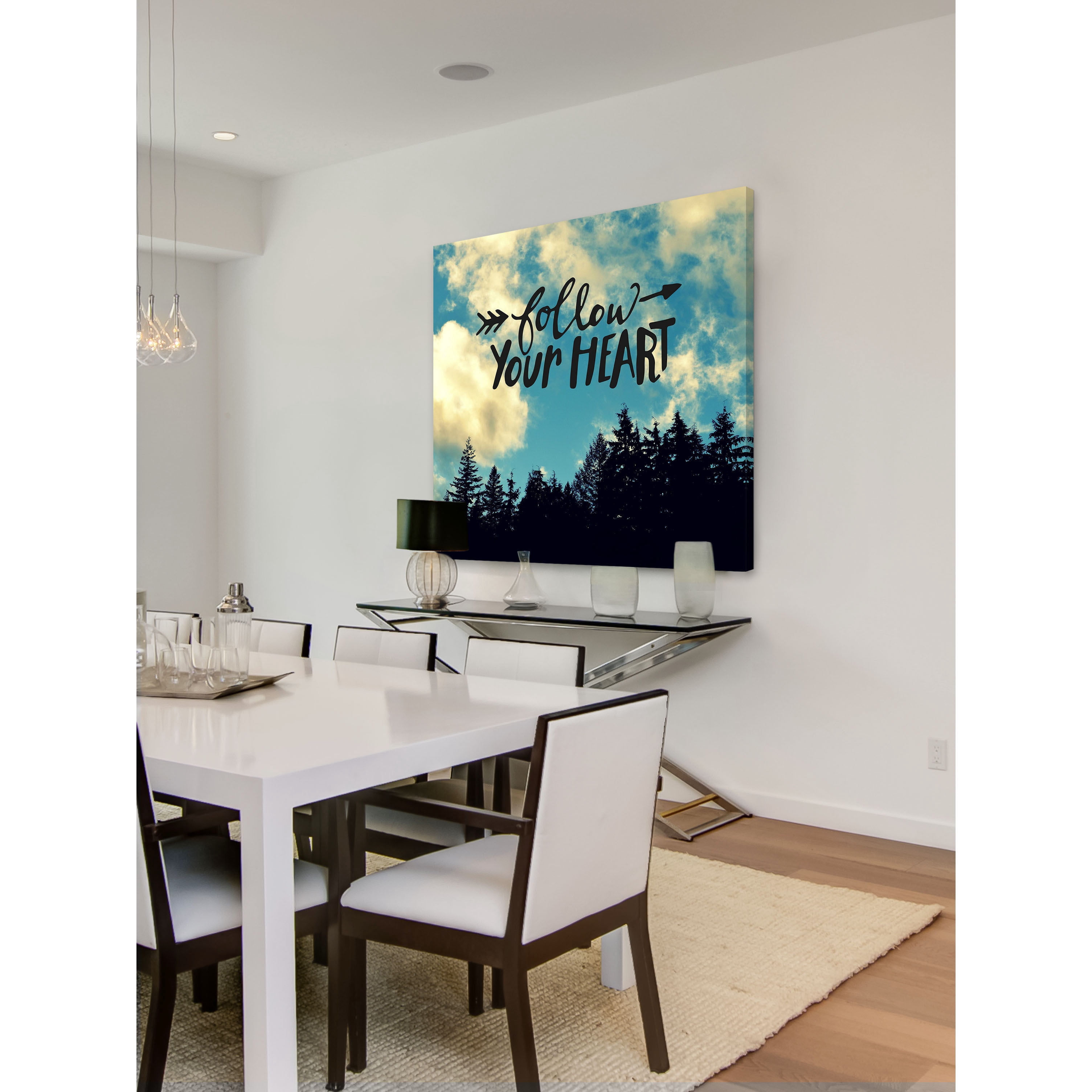 Marmont Hill "Follow Your Heart" by Robert Dickinson Painting Print on Canvas