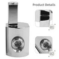 thumbnail image 3 of OFFIGAM 2Pack Car Audio Connectors Car Audio Amplifier Input Adapter Silver 6061 Aluminum, 3 of 8
