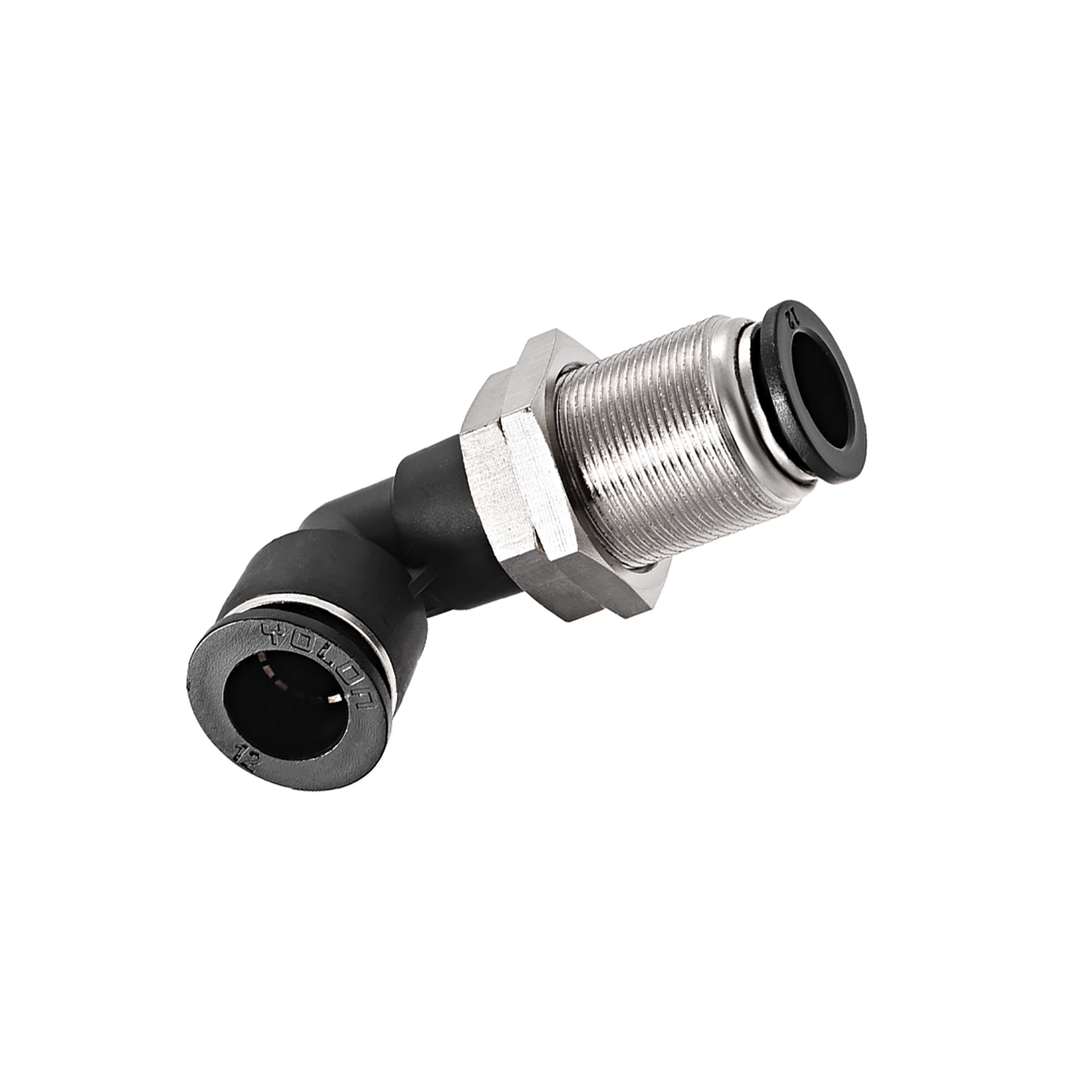 uxcell 2 End 12mm Tube Push Lock Elbows M22 L Shape Bulkhead Union Air Fittings uxcell 2 End 12mm Tube Push Lock Elbows M22 L Shape Bulkhead Union Air Fittings