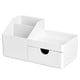 thumbnail image 1 of Caja De Almacenamiento De Escritorio Multifuncional Con Caja De Almacenamiento De Control Remoto De Joyería De Cajón Adecuado Para Almacenar Papelería Cepillo Cosmético Control Remoto Cateissary HA022181-00, 1 of 7