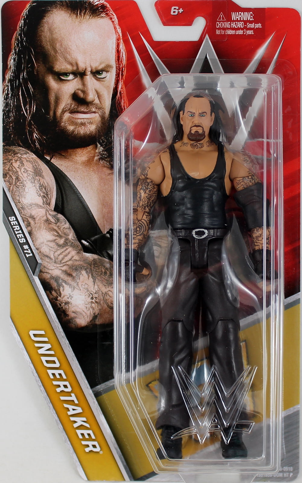 Undertaker - WWE Series 71 Toy Wrestling Action Figure - Walmart.com ...