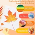 thumbnail image 3 of Colored Pencils: 72 Oil-based Drawing Pencils for Coloring Portrait Sketching Landscape, Durable Soft Core, Professional 72 Pack for Artist, Adult & Beginners, Halawa Series, 3 of 8